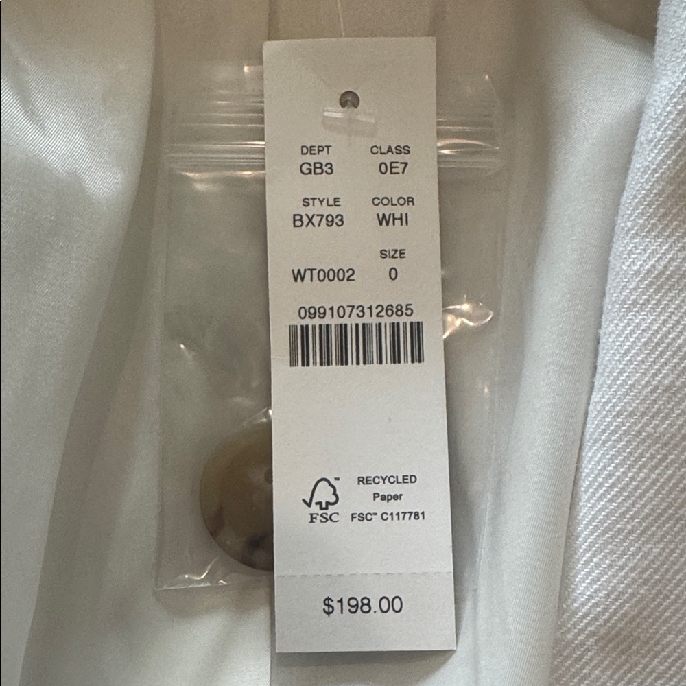 J. Crew White Single-Button Patch-Pocket Blazer N… - image 5